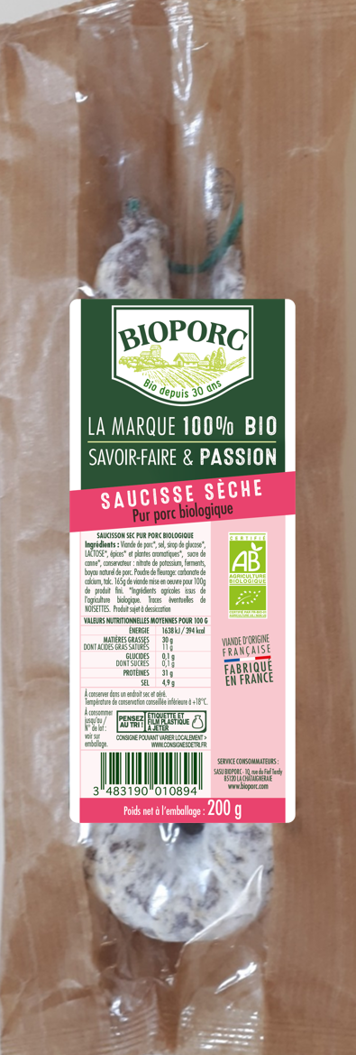 Saucisse sèche 