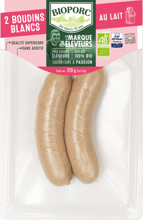 Boudins Blancs Nature x2 