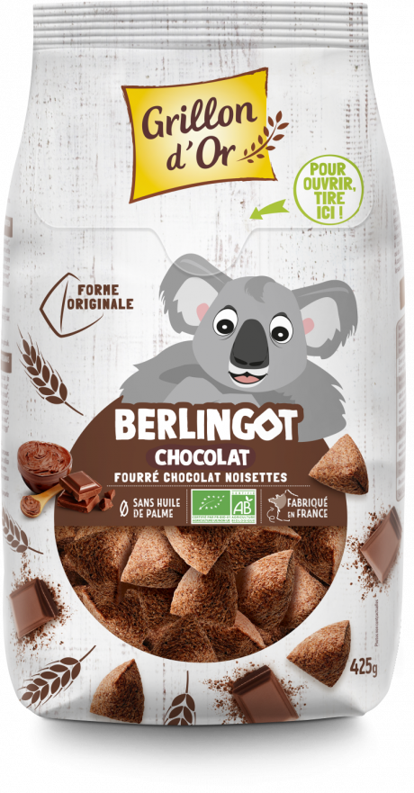Berlingots chocolat 425g GO AB