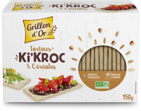 Tartines ki'kroc 5 cereales 150g GO AB