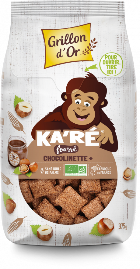Ka're fourre chocolinette+ 375g GO AB