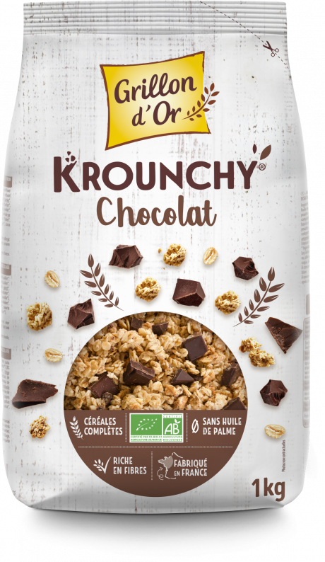 Krounchy chocolat 1kg GO AB