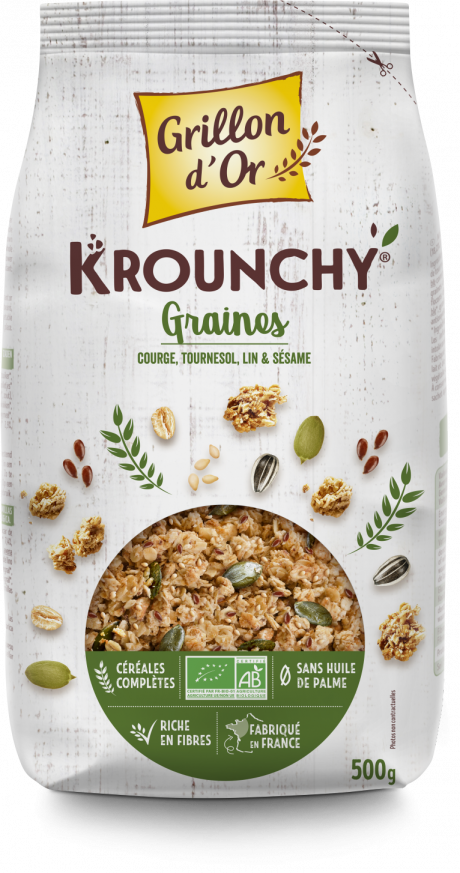 Krounchy graines 500g GO AB