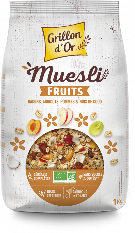 Muesli fruits 1kg GO AB