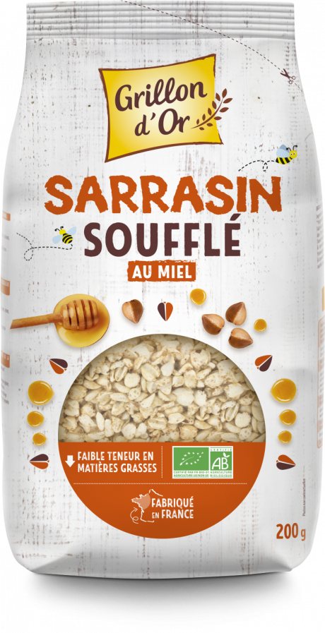 Sarrasin souffle au miel 200g GO AB