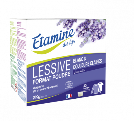 Lessive poudre lavandin
