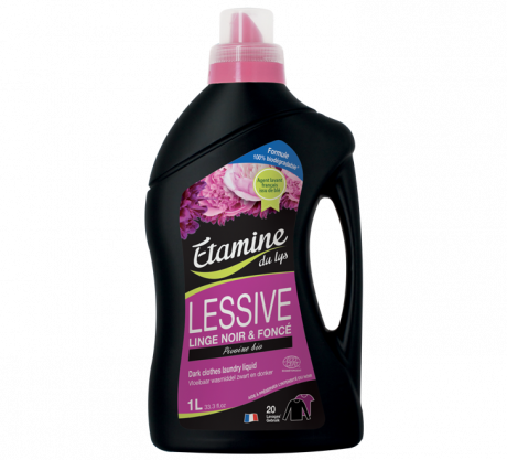 Linge noir & foncé pivoine