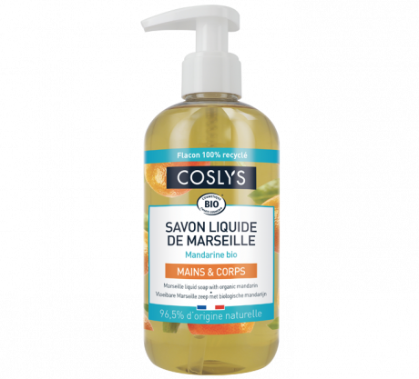 Savon liquide marseille mandarine