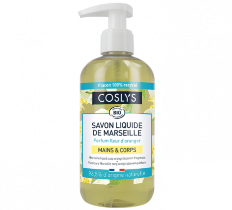 Savon liquide marseille fleur d'oranger