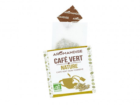 Cafe vert nature en sachets 