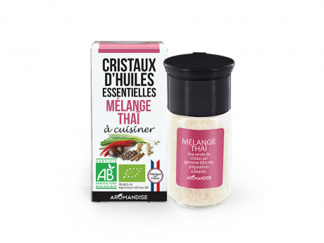 Cristaux d'huiles essentielles melange thaï