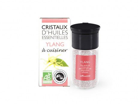 Cristaux d'huiles essentielles ylang