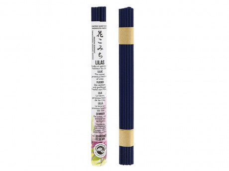 Encens japonais rouleau court lilas Aromandise