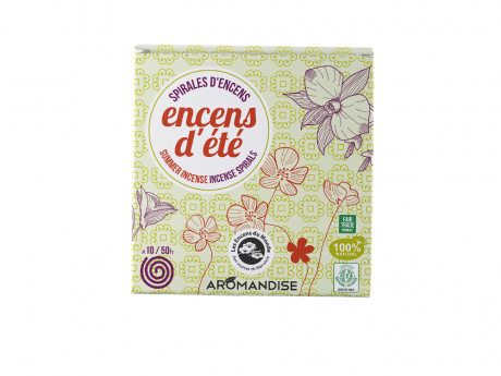 Spirales d'encens, encens d'été 