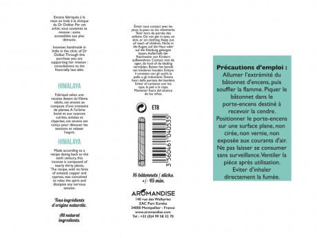 Encens tibetain himalaya relaxant