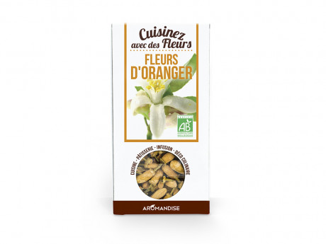 Fleurs a croquer fleurs d'oranger 