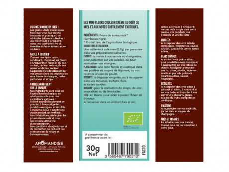 Fleurs a croquer fleurs de sureau 