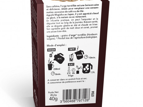 Substitut de cafe orge torrefiee