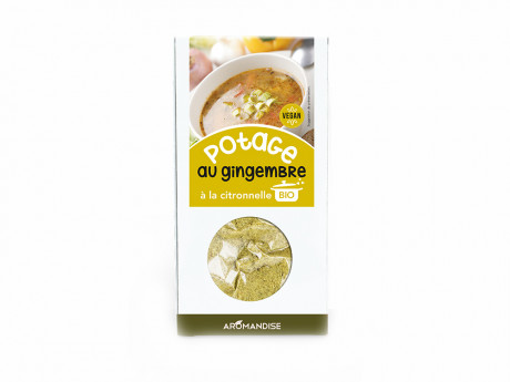 Potage gingembre citronnelle bio Aromandise