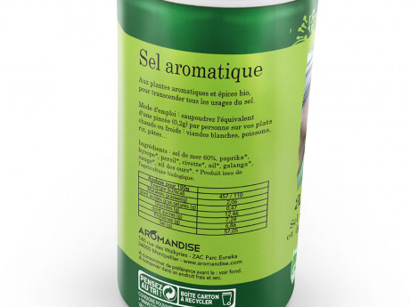 Sel aromatique bio Aromandise