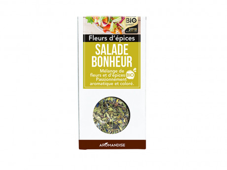 Fleurs d'epices salade bonheur Aromandise