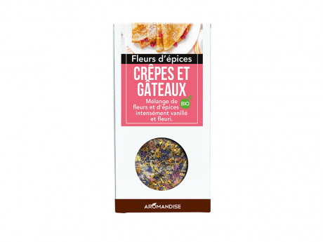 Fleurs d'epices crepes et gateaux Aromandise