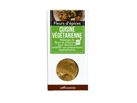 Fleurs d'epices cuisine vegetarienne Aromandise