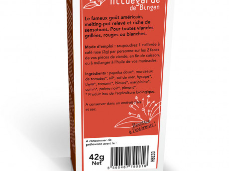 Fleurs d'epices barbecue louisiane Aromandise