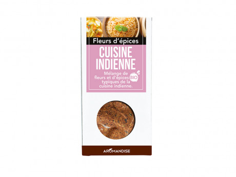 Fleurs d'epices cuisine indienne Aromandise