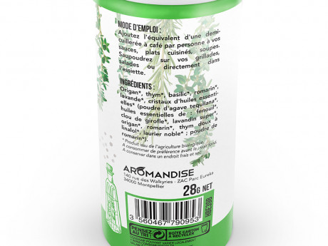 Melange provencal gout intense Aromandise