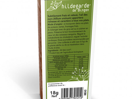 Ail des ours bio Aromandise