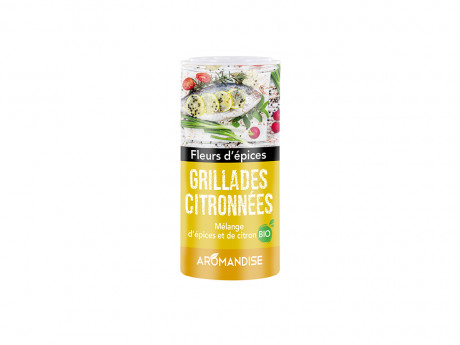 Fleurs d'epices grillades citronnees Aromandise