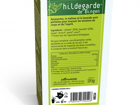 Tisane relaxante bio en vrac Aromandise