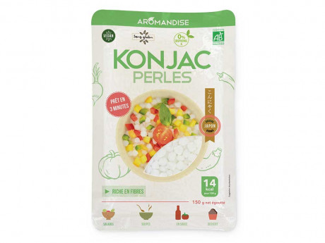 Perles de konjac et riz 