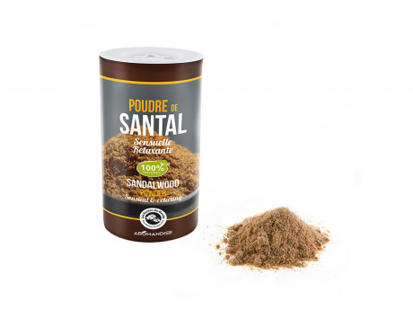 Poudre de bois aromatique  de santal Aromandise