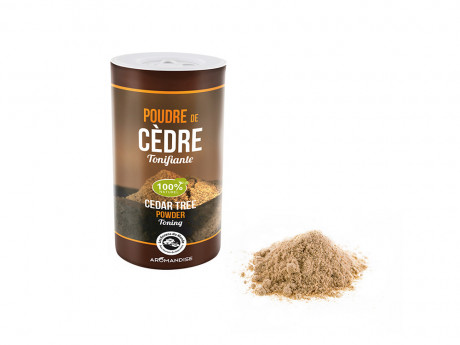 Poudre de bois aromatique de cedre Aromandise