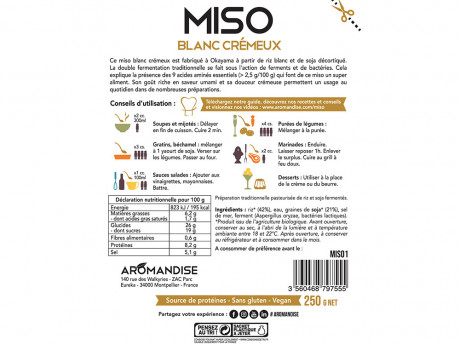Miso blanc cremeux