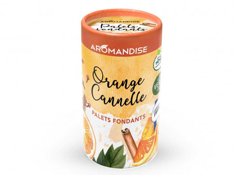 Palets fondants orange cannelle