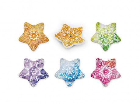 Porte-encens ceramique etoile Aromandise