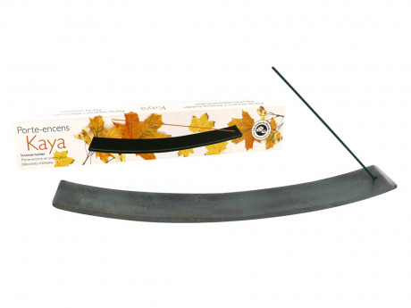 Porte-encens kaya gris Aromandise