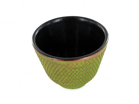 Coupelle fonte zen verte