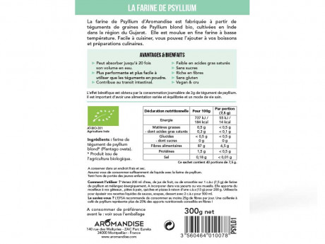 Farine de psyllium