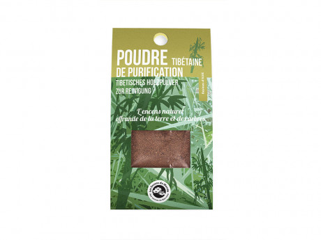Resines d'encens poudre de purification tibetaine Aromandise