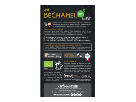 Sauce au carre bechamel