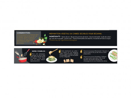 Sauce au carre bechamel