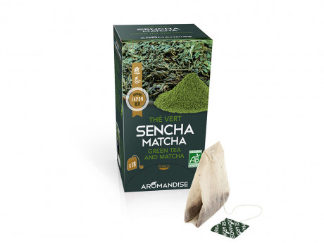 Sencha et matcha de uji infusettes