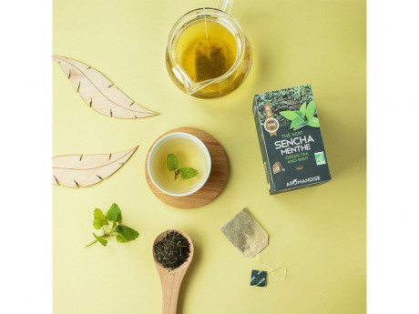 Sencha de uji et menthes infusettes