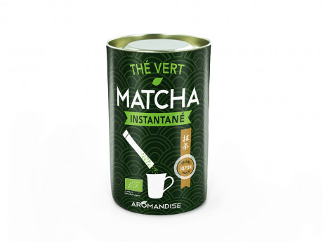The bio japonais  instantane matcha Aromandise 