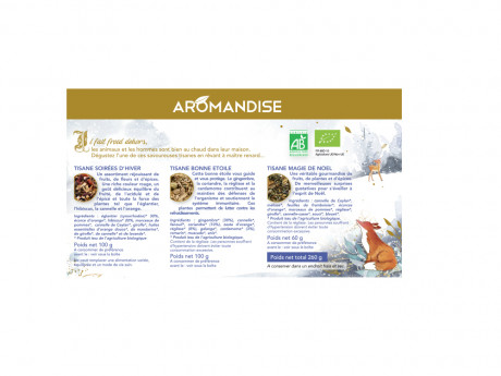 Coffret tisane de noël 