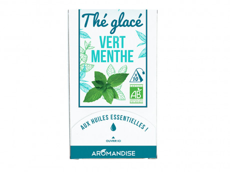 The glace the vert menthe Aromandise